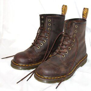 Dr. Martens Crazy Horse Unisex Lace up Leather Boots